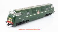 32-066ZDC Bachmann Class 43 Warship Diesel Locomotive number D845 named "Sprightly" in BR Green livery with small yellow panel